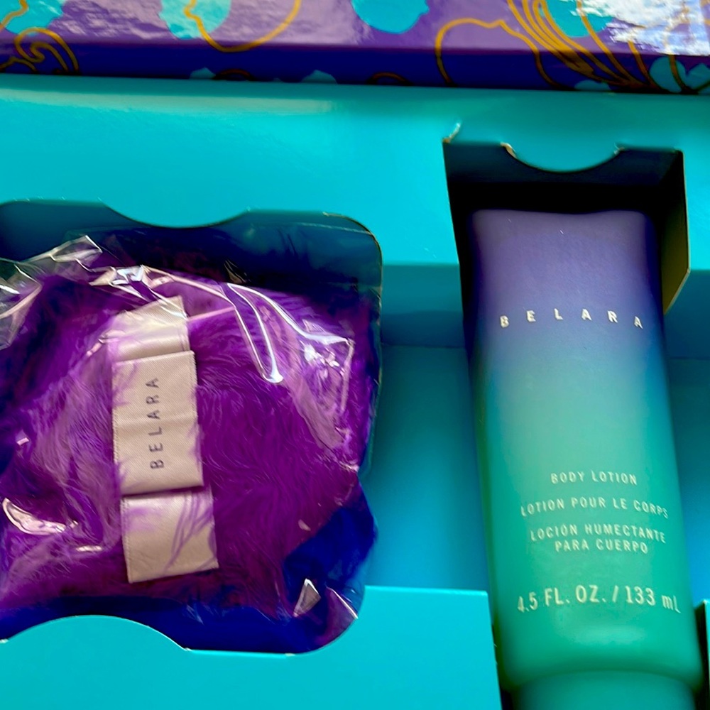 COPY - Belara by Mary Kay Body Lotion and Shimmer Powder Puff